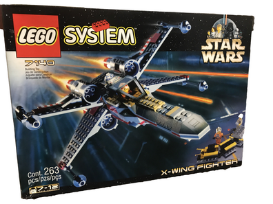LEGO Set-X-wing Fighter (1999)-Star Wars / Star Wars Episode 4/5/6-7140-1-Creative Brick Builders